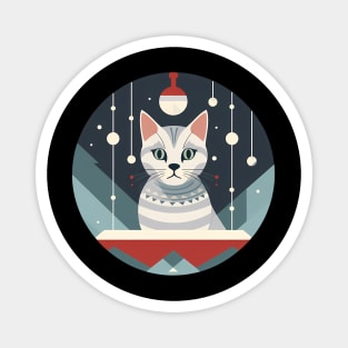 Egyptian Mau Cat Xmas Xmas Ornament, Love Cats Magnet